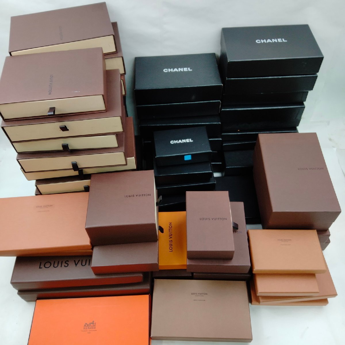 ルイヴィトンブランド空箱セットシャネル エルメス 2229224 は全て鑑定