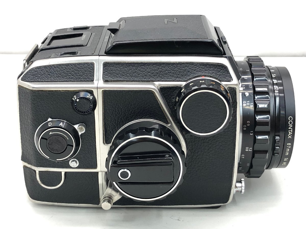 ZENZA BRONICA/1:2.8 f=75㎝ 中判カメラ 付属品付き ジャンク 中古