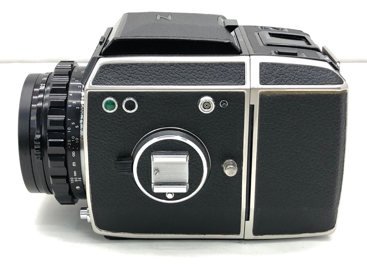 ZENZA BRONICA/1:2.8 f=75㎝ 中判カメラ 付属品付き ジャンク 中古