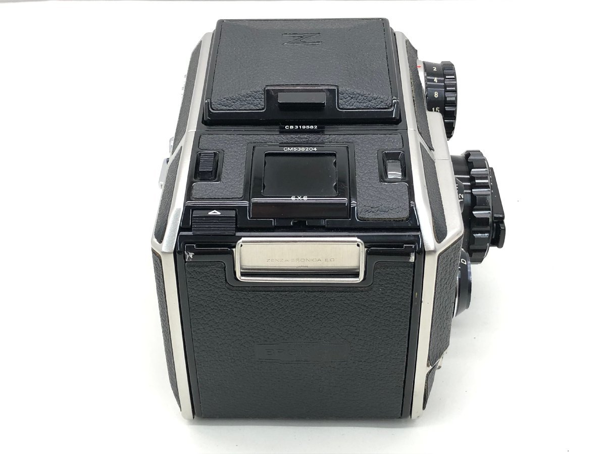 ZENZA BRONICA/1:2.8 f=75㎝ 中判カメラ 付属品付き ジャンク 中古