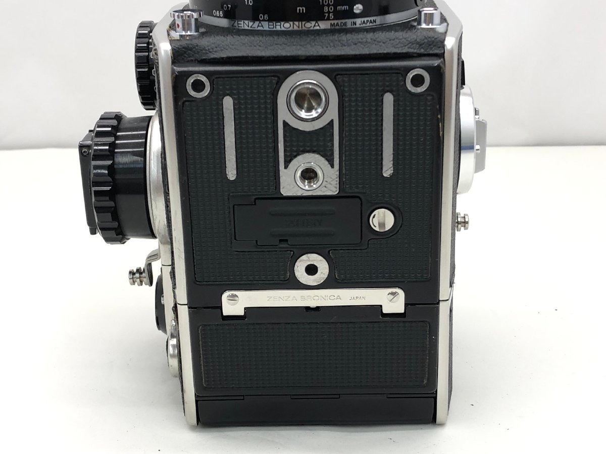 ZENZA BRONICA/1:2.8 f=75㎝ 中判カメラ 付属品付き ジャンク 中古