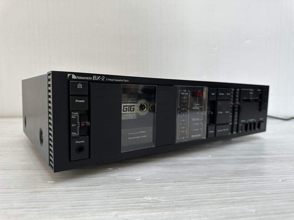 Nakamichi/ナカミチ BX-2 .2ヘッド カセットデッキ 音出しOK