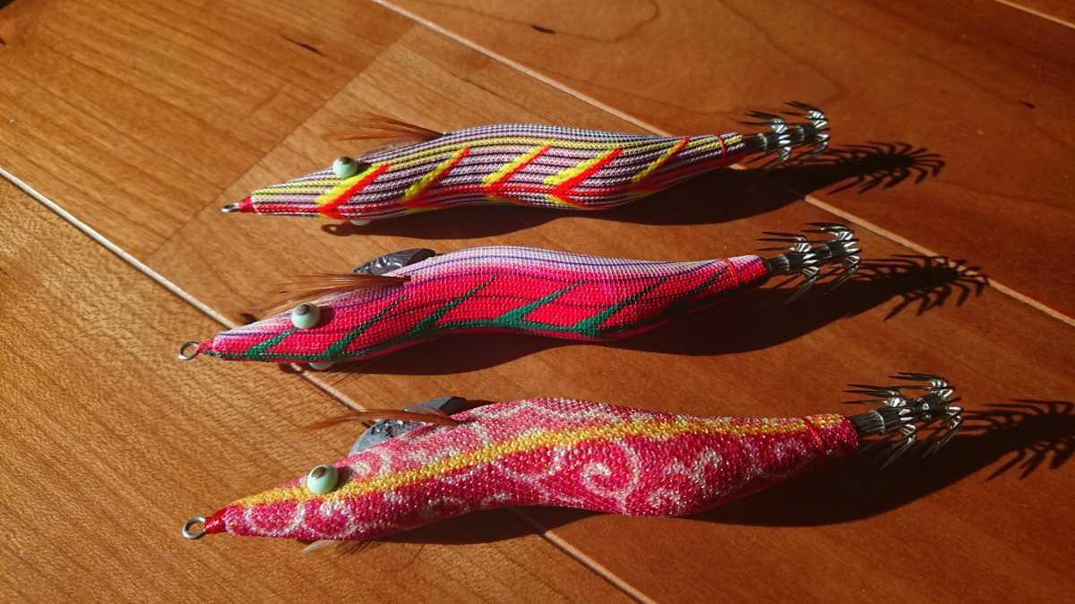 林釣漁具製作所 餌木猿 3.5号【中古】7個セット 餌木猿