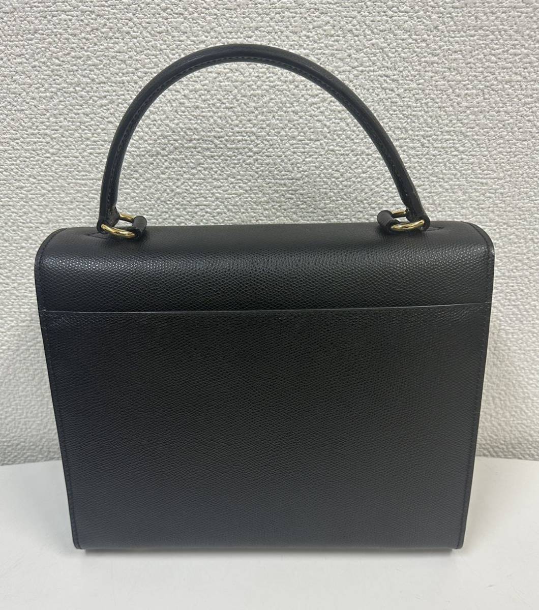 極美品 CELINE セリーヌ ロゴ ターンロック 金具 ケリー型