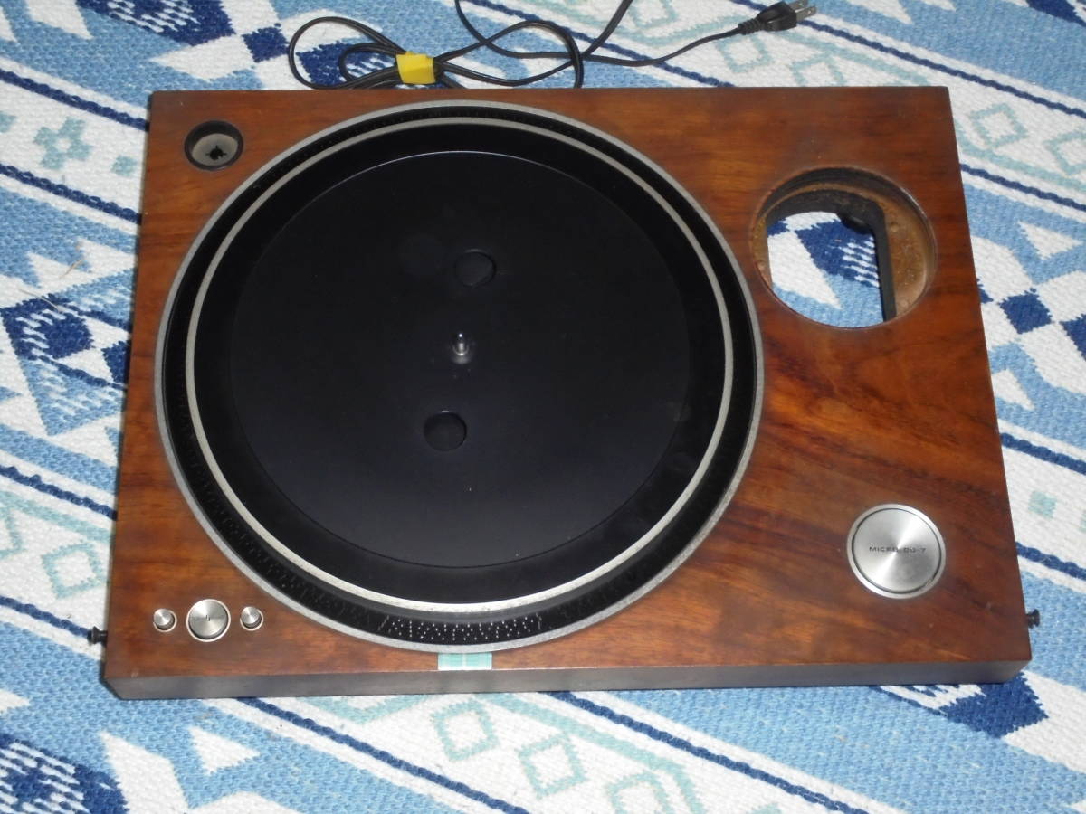 マイクロ MICRO DD-7 ターンテーブル レコードプレイヤー ジャンク 