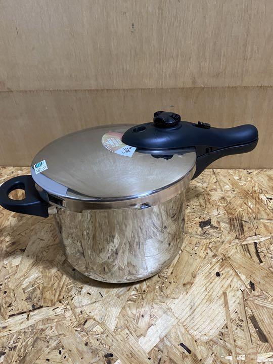 限定セール，HOT 圧力鍋 片手鍋 H-5142 3.5L パール金属 エコクッカー 3層底(圧力鍋)｜売買されたオークション情報、yahooの商品情報をアーカイブ公開 - オークファン 圧力鍋