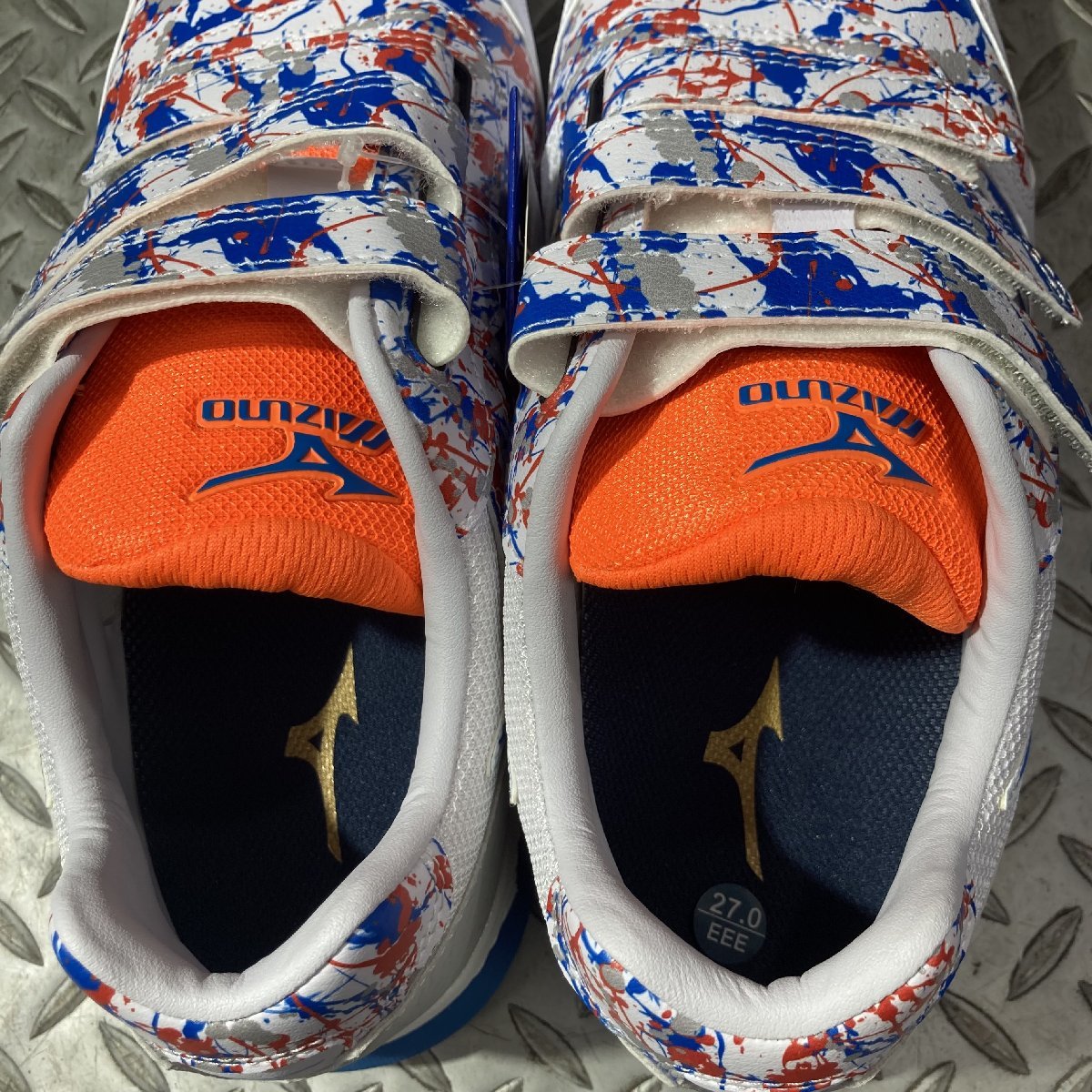 【mizuno/ミズノ】安全靴 オールマイティ HW22L 27.0cm F1GA200190 中古美品 格安スタート♪ ミズノ 安全靴 HW22L ベルト式 1円～新品 ベルト