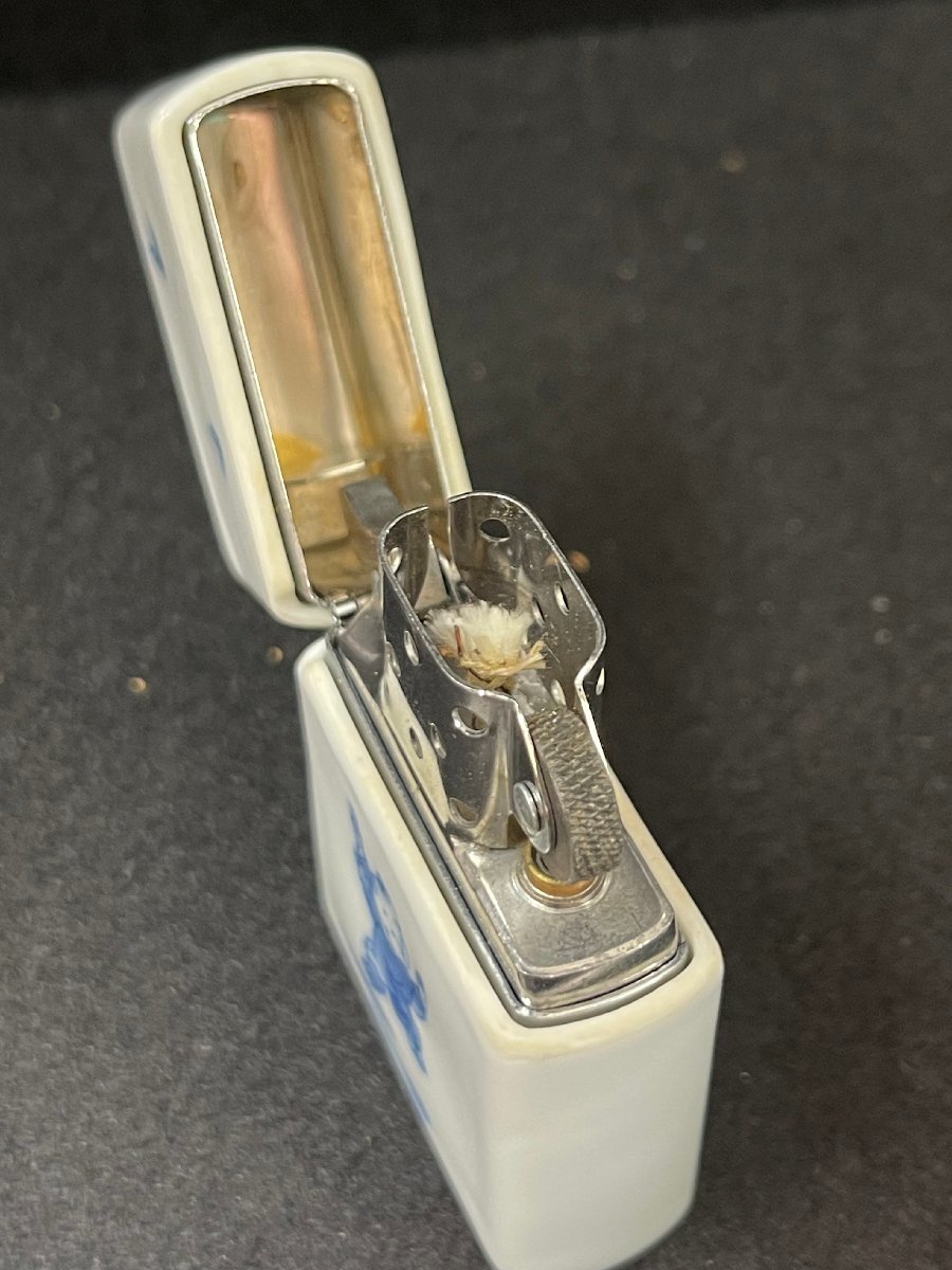 KY0410-156I Zippo 十五代嘉泉窯 陶磁器 平戸藩窯三川内焼 オイル
