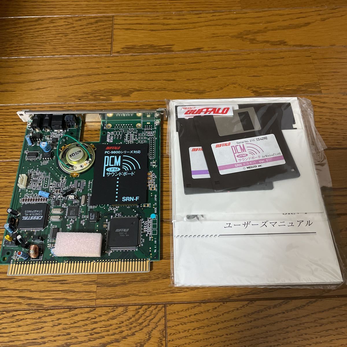 BUFFALO SRN-F サウンドボード Cバス 数量6 即決有 送料無料