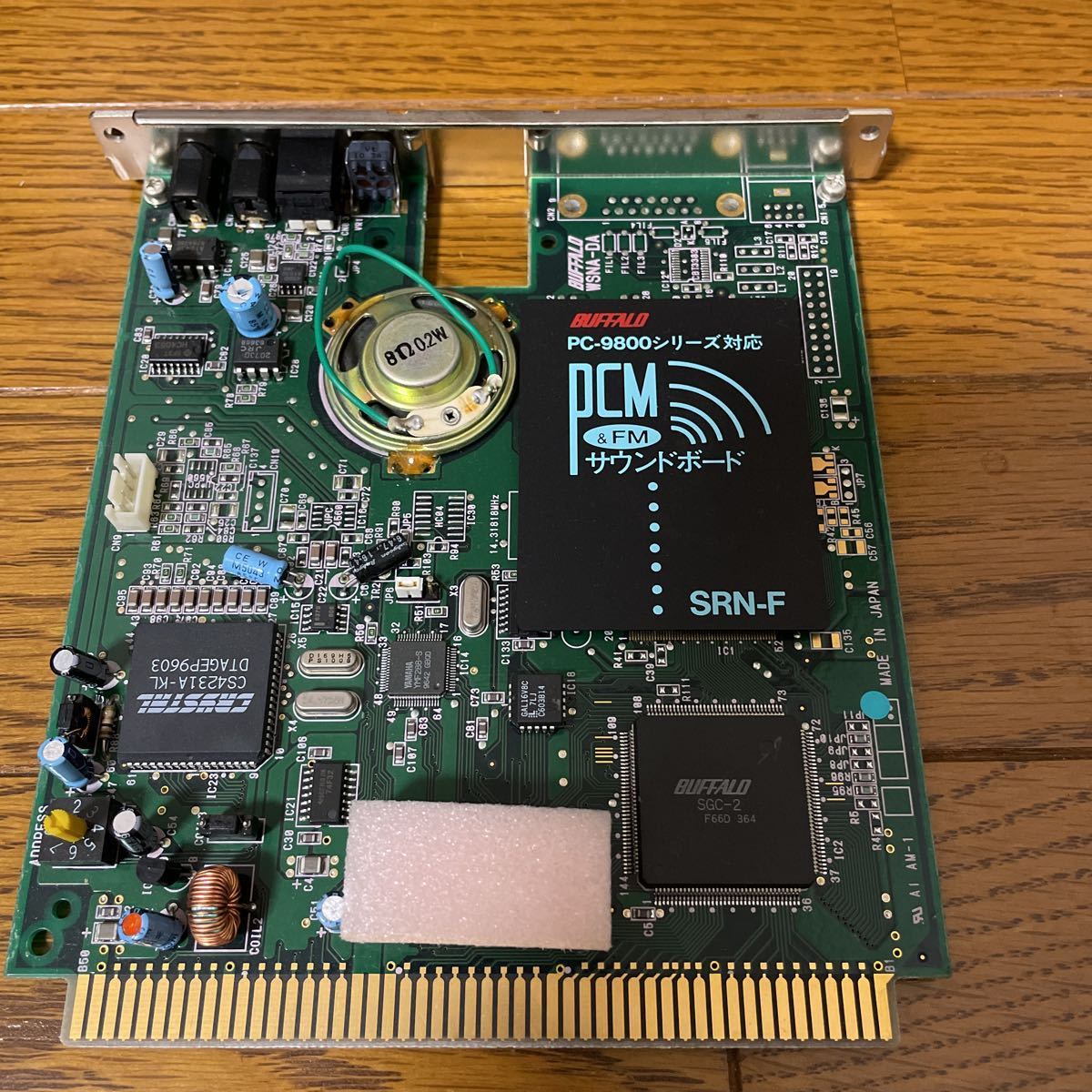 最新作，送料無料 BUFFALO SRN-F サウンドボード Cバス 数量6 即決有 送料
