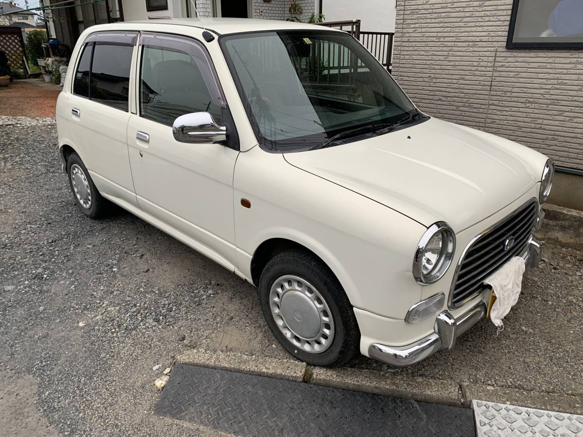 ダイハツミラジーノ パールホワイト 栃木より 車検11月27日ま AT 