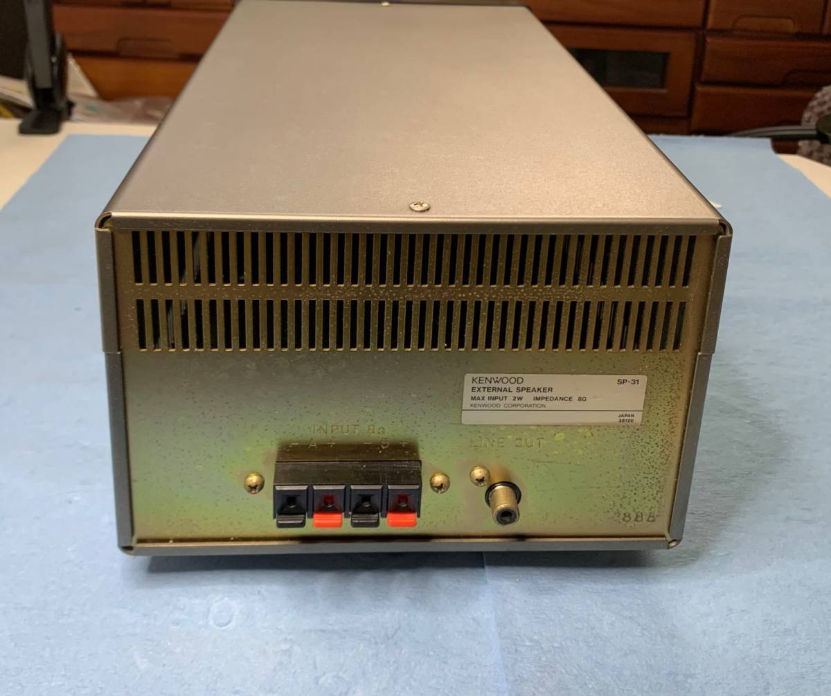 動作美品】KENWOOD SP-31 外部スピーカー TS-790 TS-850 TS-870(固定