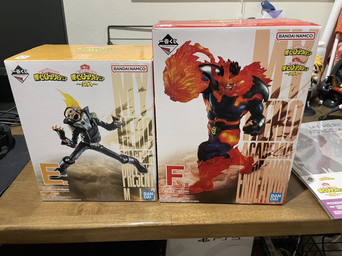 一番くじ 僕のヒーローアカデミア プレゼントマイク エンデヴァー