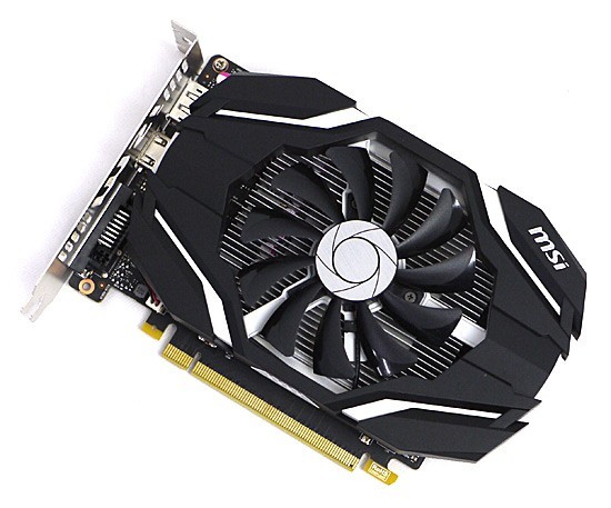 【中古】MSI製グラボ GTX 1050 2G OC PCIExp 2GB