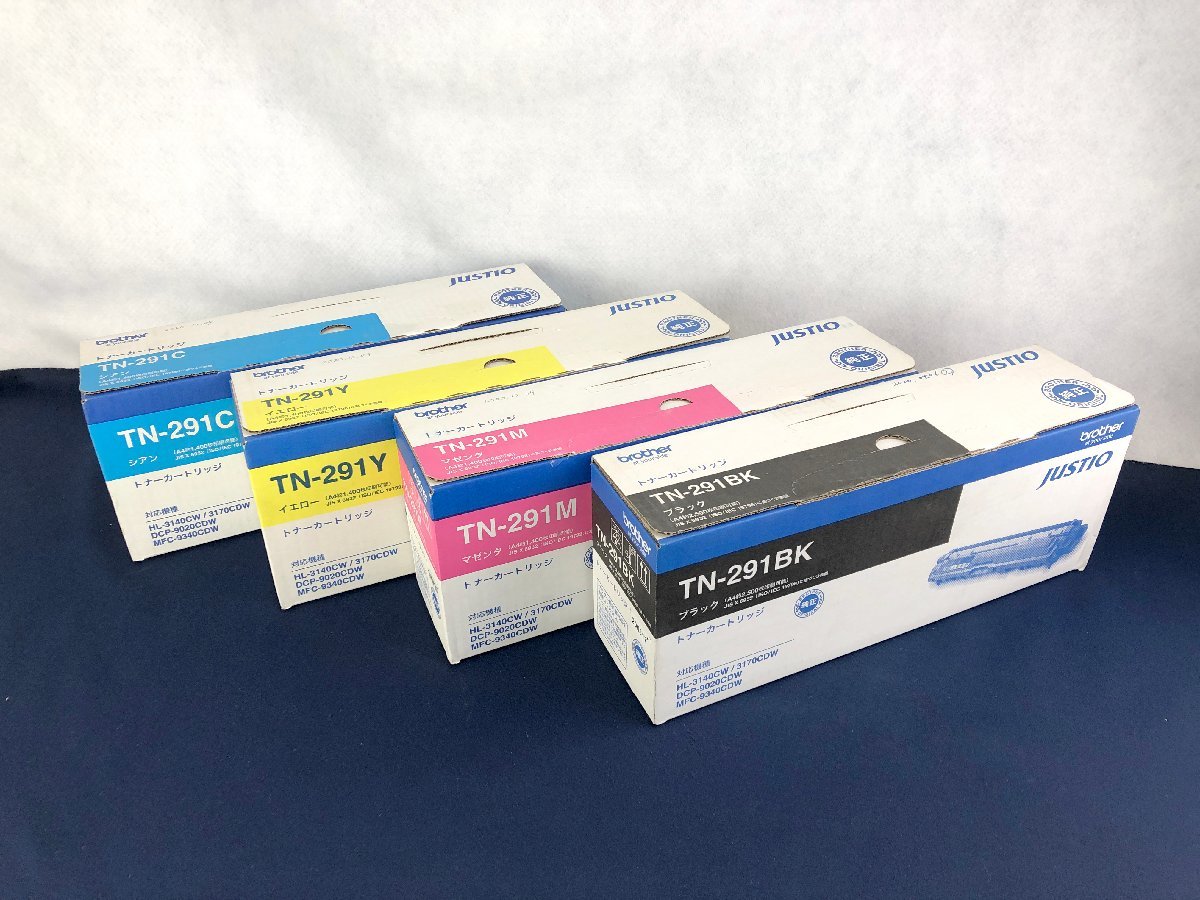 ★ジャンク品★【未使用】トナーカートリッジセット TN-291 ブラザー