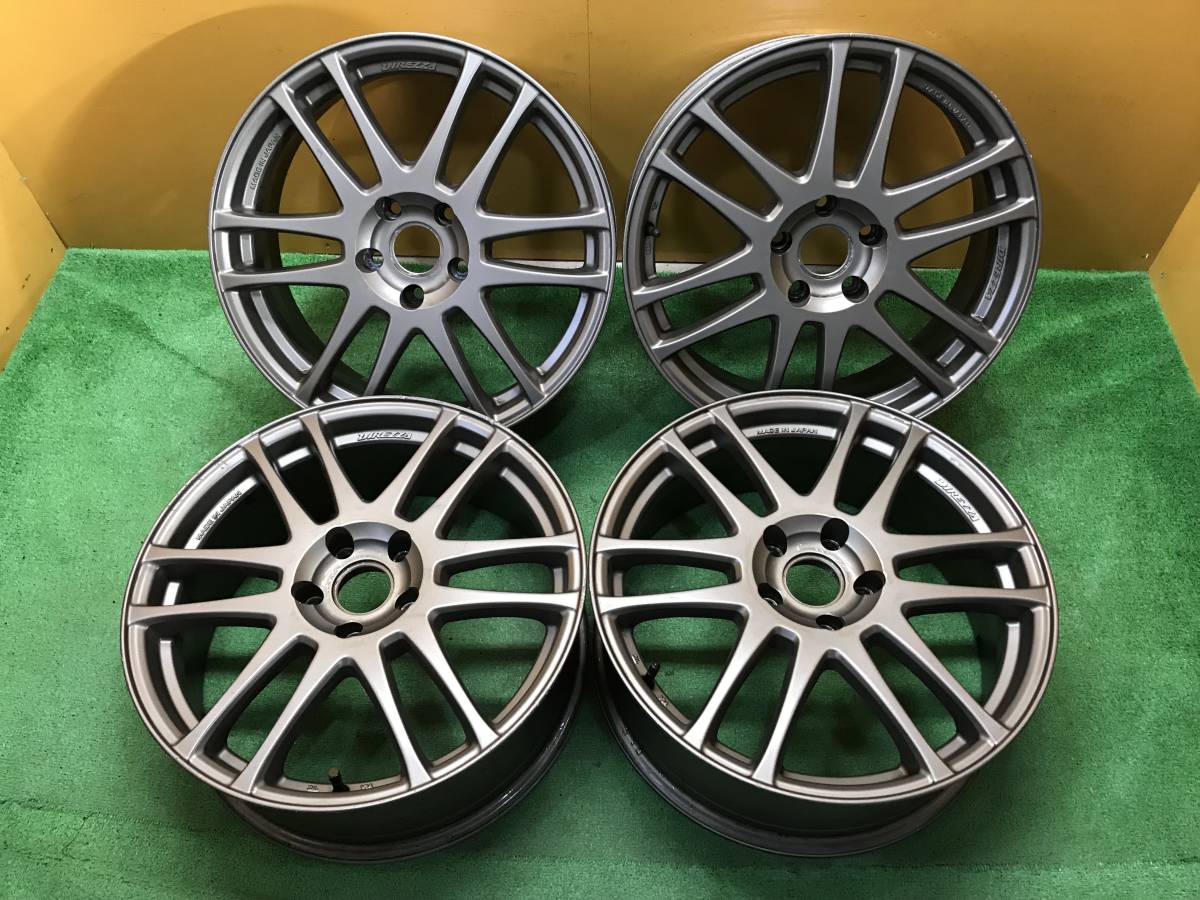 【長野発★７２１】DIREZZA STC / ディレッツァ 5穴 18×7J PCD:114，3 +38 格安☆売切 PCD100 +48 ブロンズ※4本同時落札限定 ダンロップ ダンロップ-DIREZZA（ディレッツァ）STCホイール18×7J (zunda
