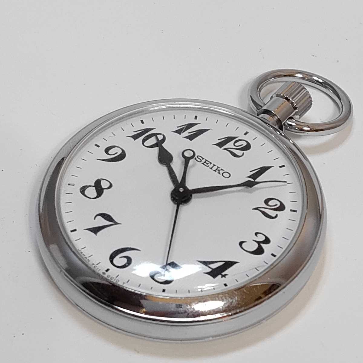 懐中時計 鉄道時計 SEIKO 7C11-0010 セイコー JR九 完動品SEIKO a*n様