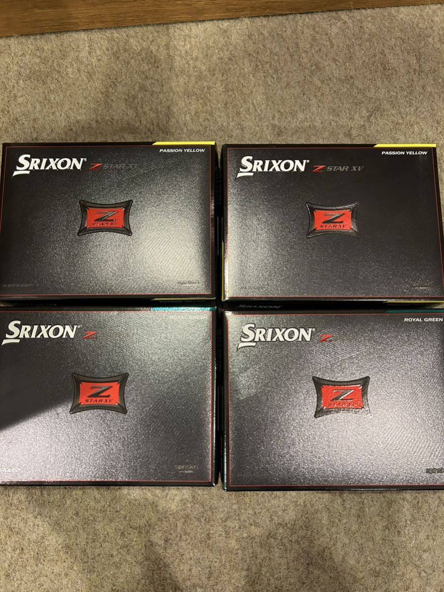 スリクソン Z-STAR xv 4ダース XV | スリクソン Srixon 4ダース色