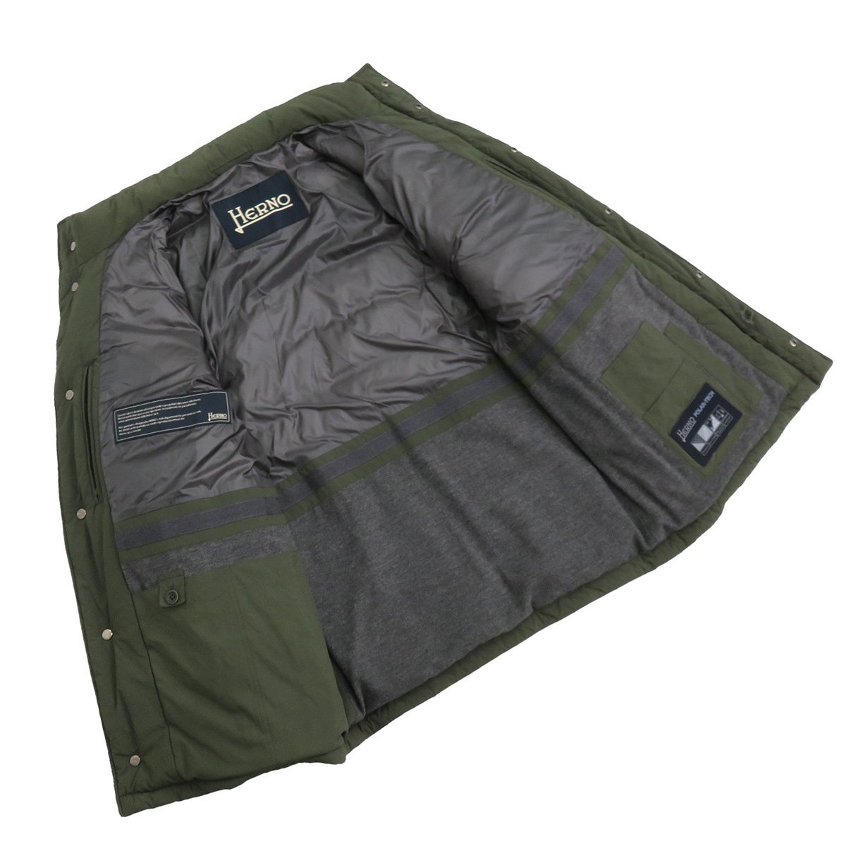 HERNO ヘルノ PI0106U POLAR-TECH ナイロン ミリタリーライク M-65 