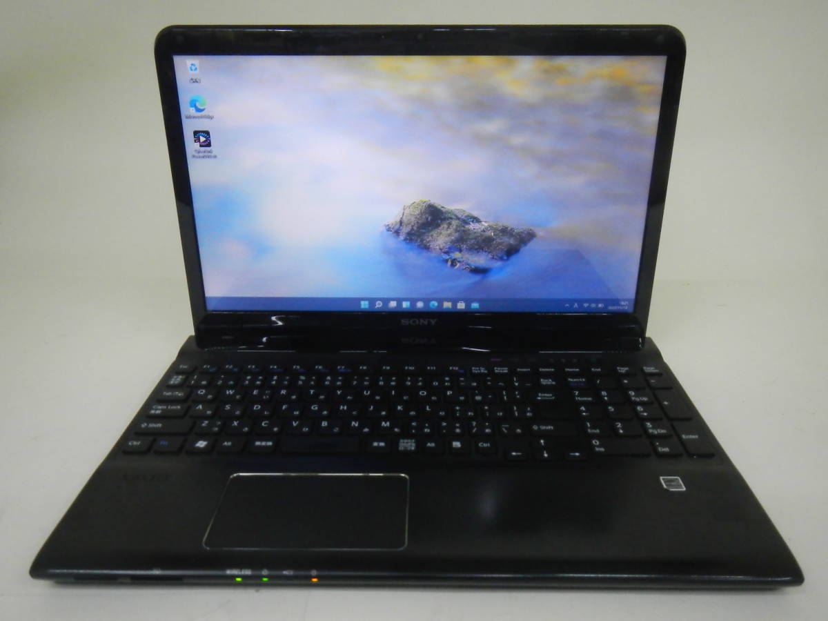 VAIO Pro SSD 第8世代 VJPG11 中古 VAIO メモリ8GB Core-i5 新品SSD-256GB