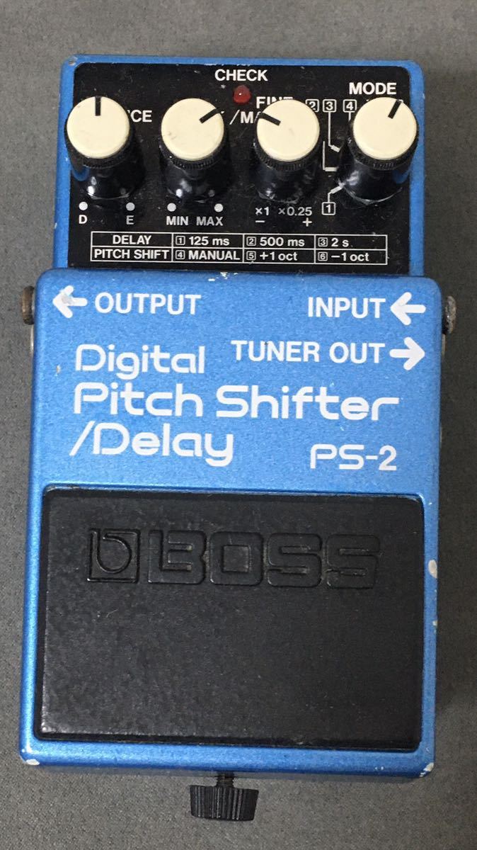 BOSS ボス エフェクター PS-2 動作品
