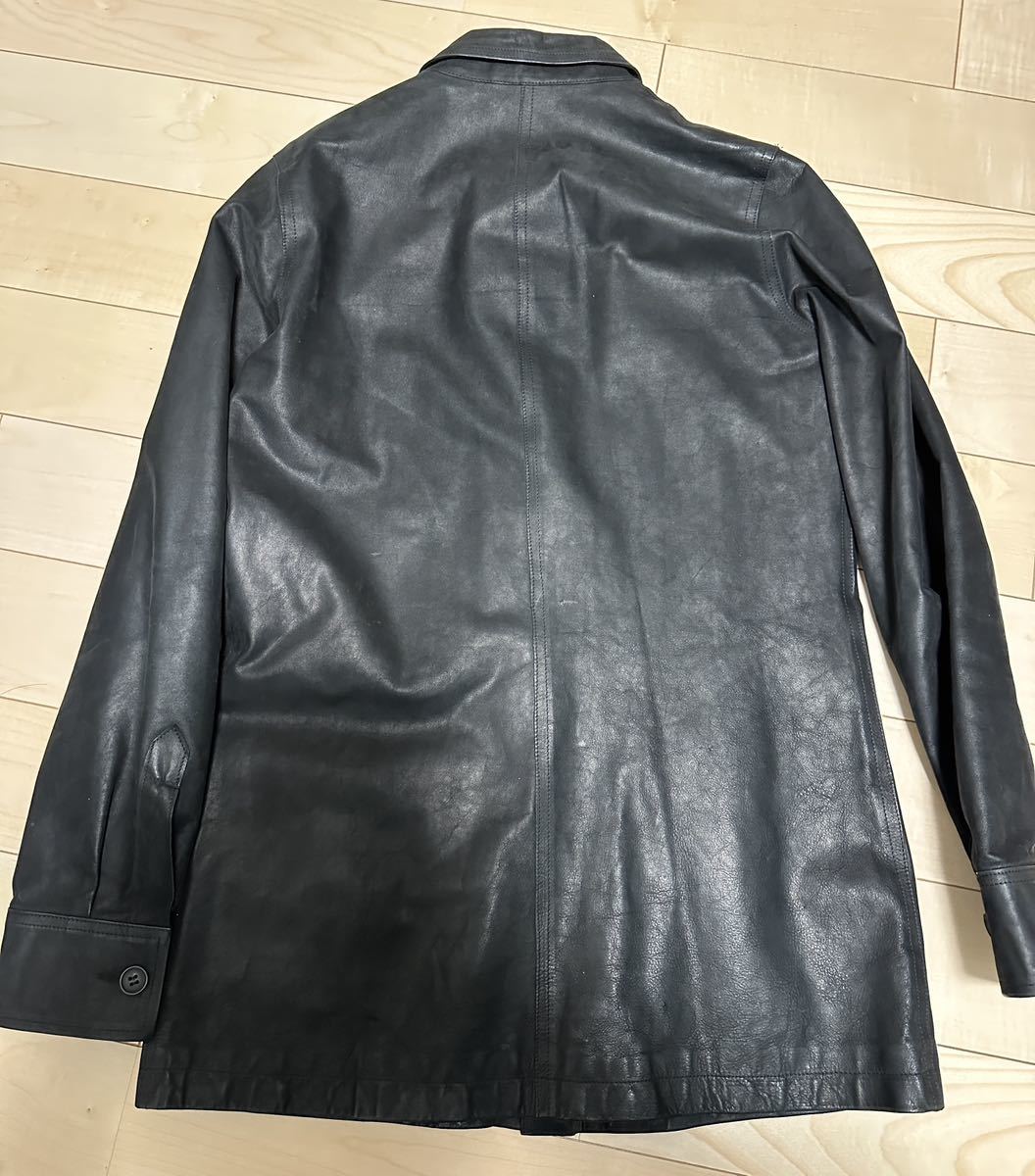 A.P.C. レザー カバーオール M アーペーセー 本革 APC フランス製