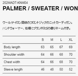 新品未使用 TET着!】20AW WTAPS PALMER SWEATER WONY 黒 S ( ダブル 
