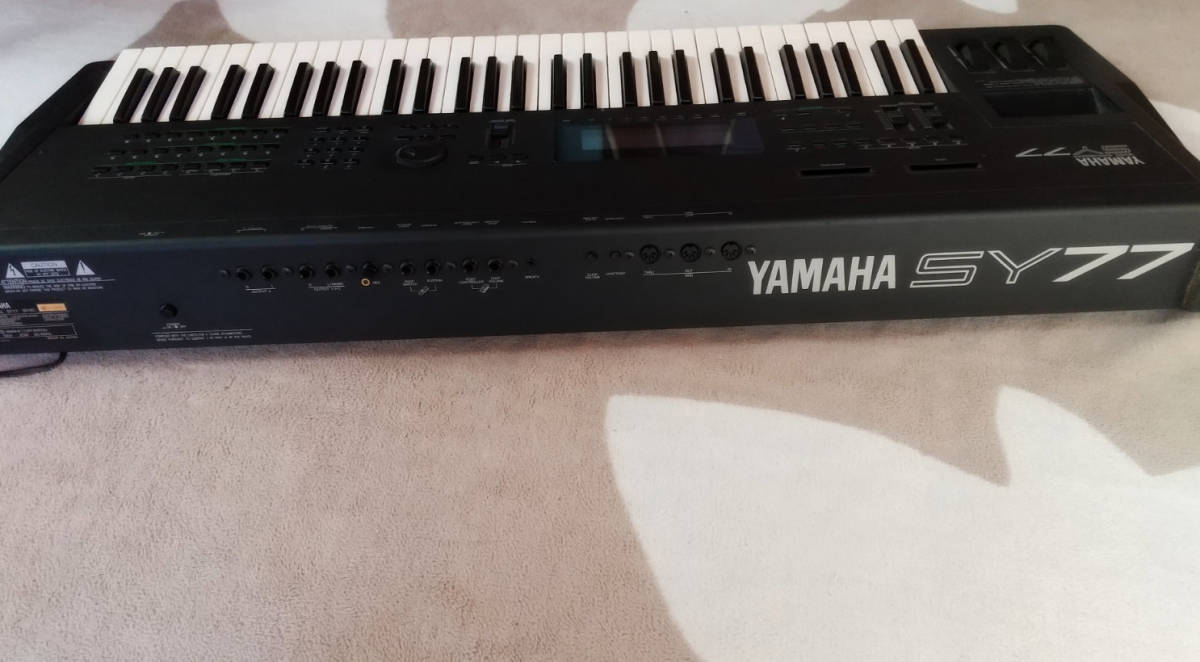 動作品✨ヤマハ SY77 シンセサイザー 61鍵盤 説明書完備 美品 音出しOK 動作品✨ヤマハ SY77 シンセサイザー 61鍵盤 説明書完備 美品 音