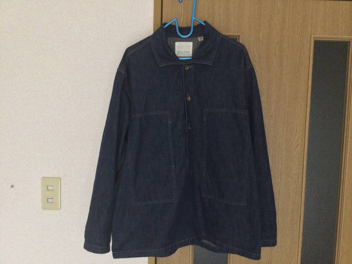 フルカウント(fullcount)★4050デニムシャツ★US Army Pullover Shirt★サイズ40！！