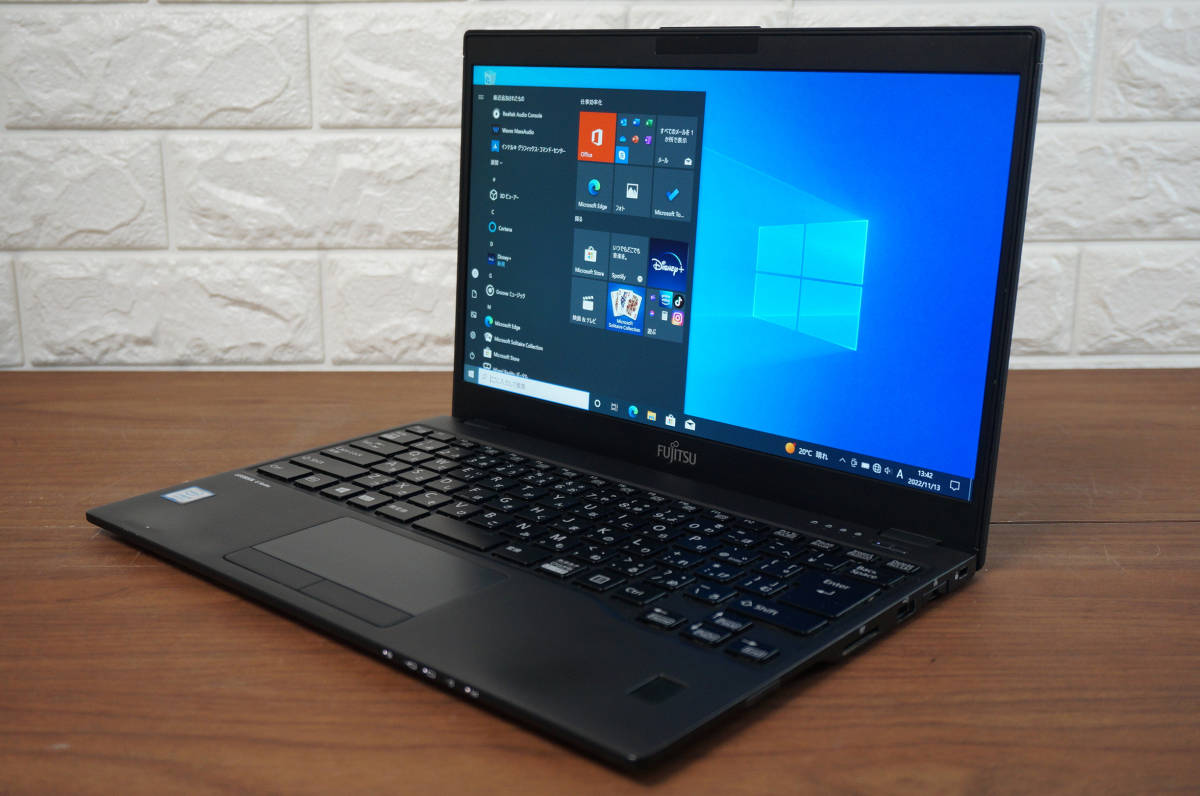 薄型 超軽量 富士通 LIFEBOOK U939/A 《 Core i5 8365U 1.60GHz