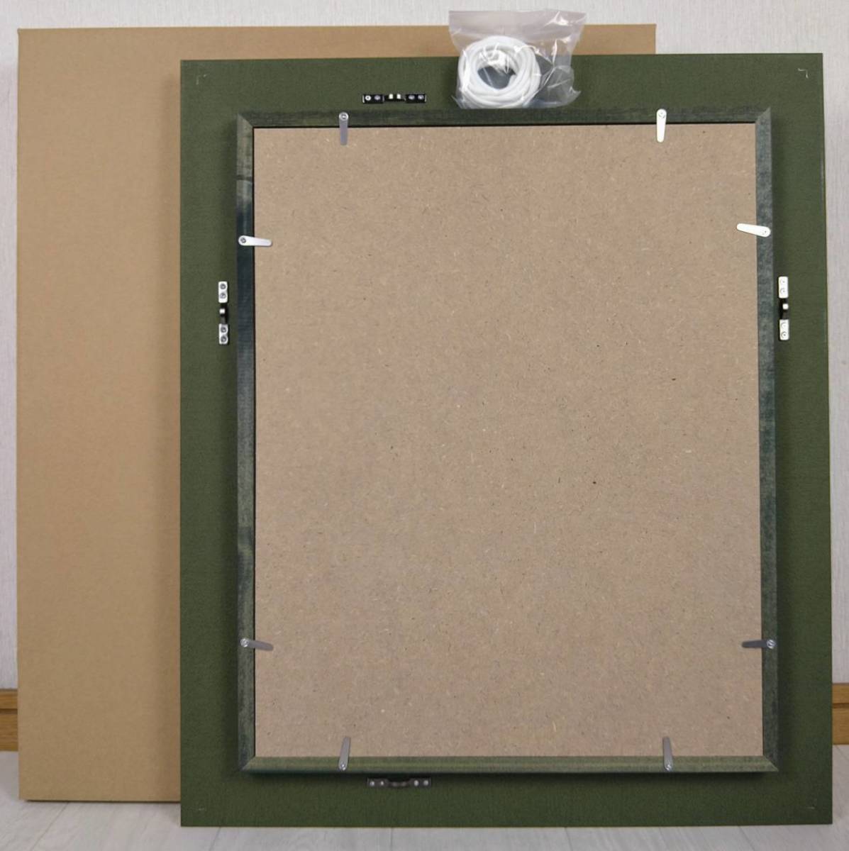 F6号】ジミー大西【森】手描き作品/肉筆保証/表・裏サイン有り