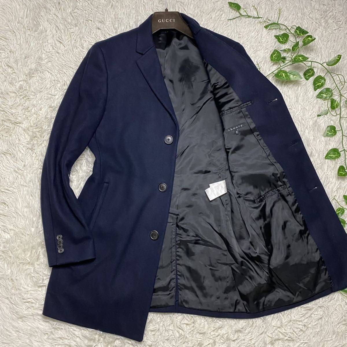 低価，HOT 極美品 セオリー 【極上ウールとカシミヤ素材】theory