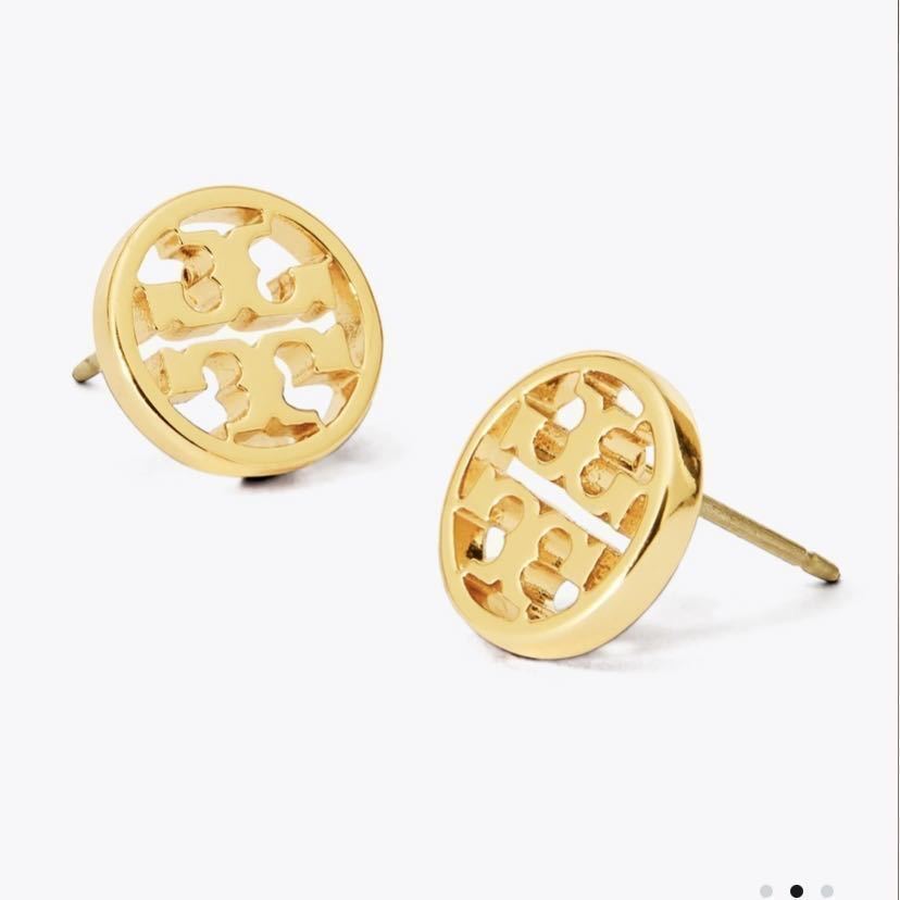 TB028-01 Tory Burch トリーバーチ 定番ロゴピアス