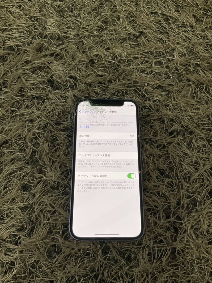 ジャンク iPhone 12 mini 128GB パープル SIMフリー iPhone 0 パープル