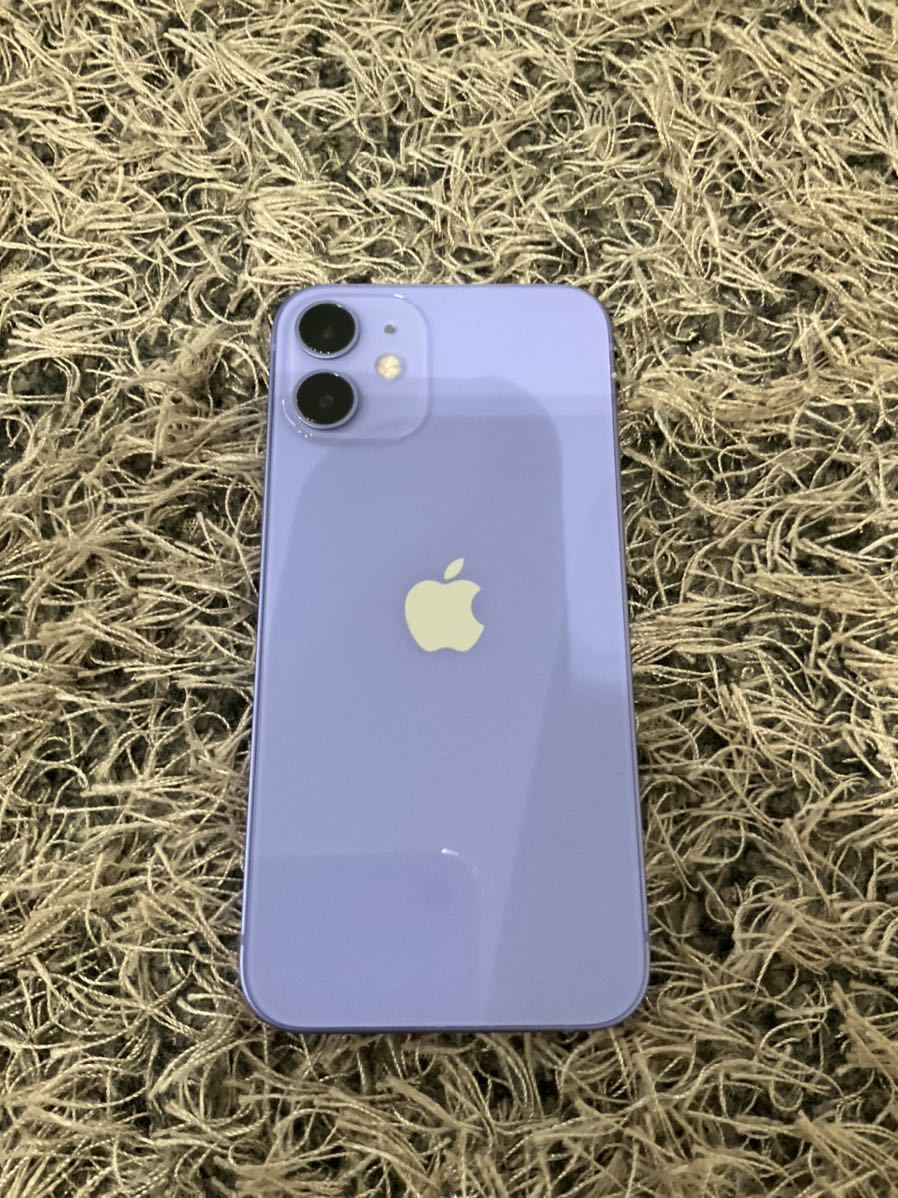 ジャンク iPhone 12 mini 128GB パープル SIMフリー iPhone 0 パープル