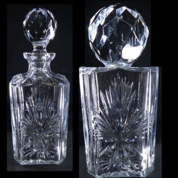 100%新品，正規品 恵 #0223 アンティーク クリスタル ガラスボトル デカンタ 検：クリスタルガラス/デキャンタ/クリスタルボトル/酒器(クリスタルガラス)｜売買されたオークション情報、yahooの商品情報をアー クリスタルガラス