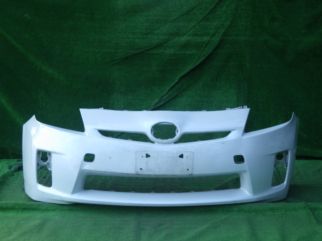 ZVW30 前期 プリウス 純正フロントバンパー PRIUS 白 パール 52119-47080