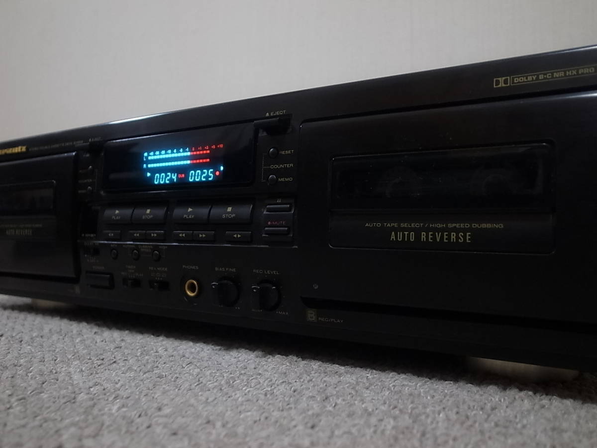 Marantz Cassette SD555 Deck | Stereo Double Reverse Dual Vintage 