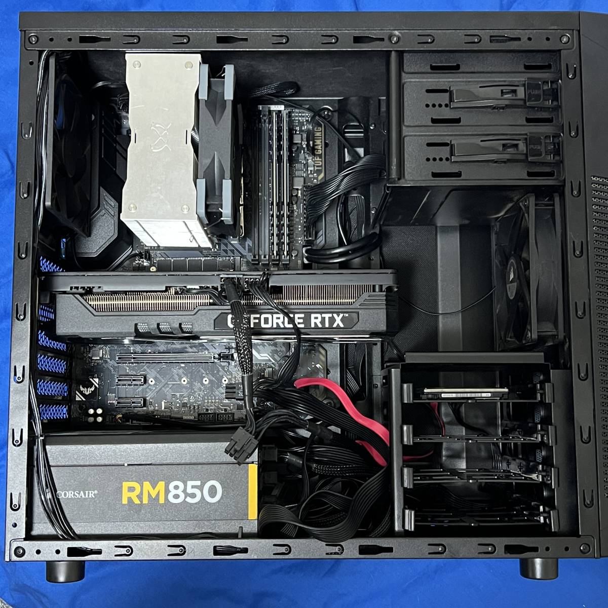 自作ゲーミングPC】i7-8700K RTX3070 メモリ:32GB SSD:256GB HDD:750GB