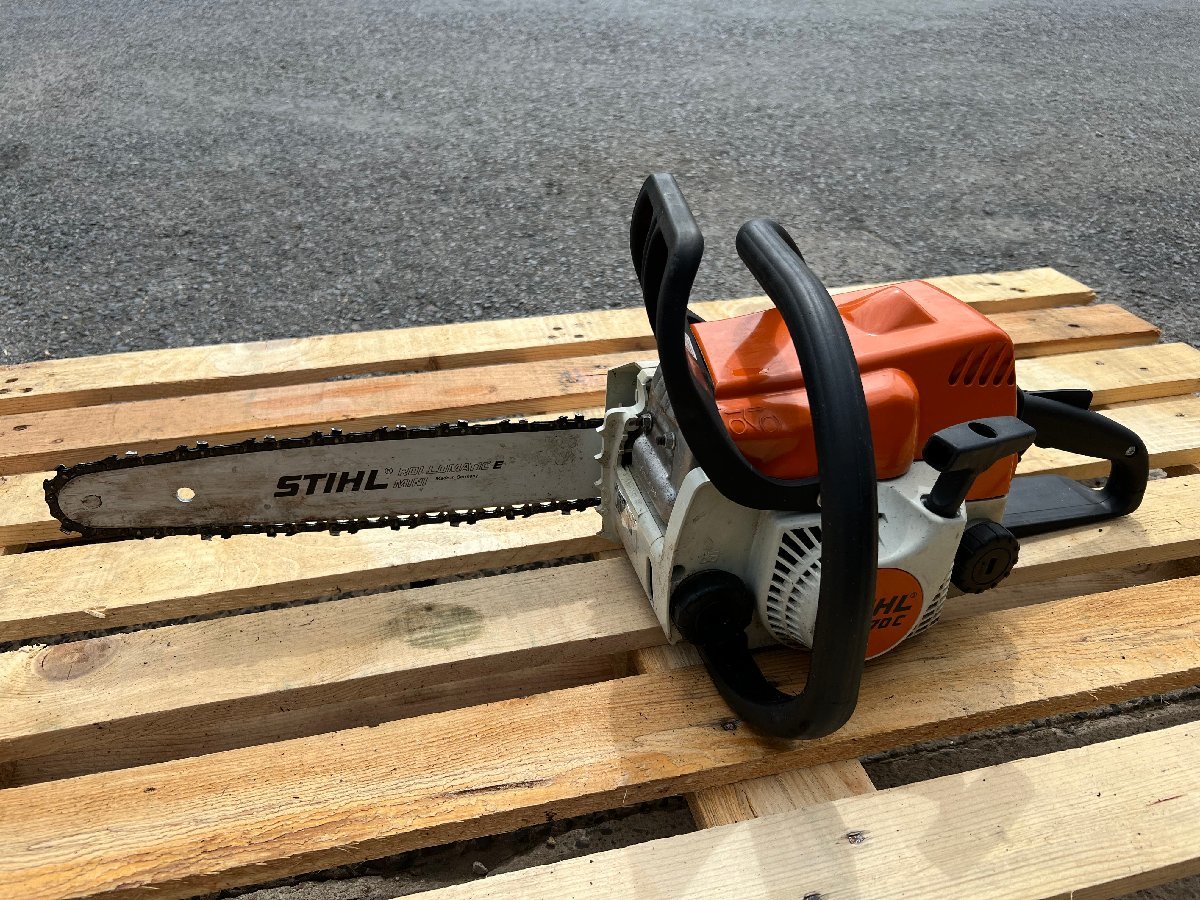  動作未確認 直せる方 STIHL MS170C エンジンチェンソー バーの長さ35cm(チェーンソー)｜売買されたオークション情報、yahooの商品情報をアーカイブ公開 - オークファン 木工用
