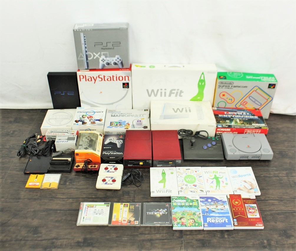 最安値，100%新品 行董 PS2 PS Wii ファミコン スーファミ リーサルエンフォーサーズ など 本体 ソフト コントローラー 大量まとめ マリオ AOZ00BOG72(テレビゲーム)｜売買されたオークション情報、yahooの商品情報 その他