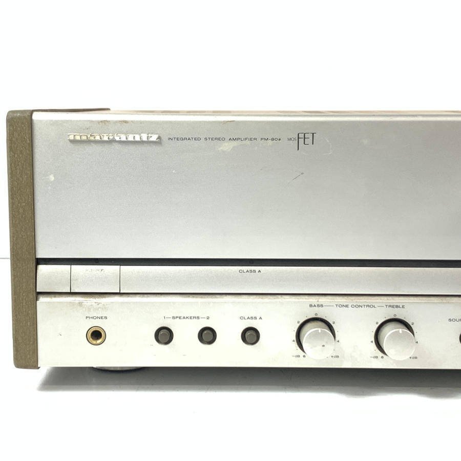 marantz PM-80AF マランツ プリメインアンプ◆現状品 marantz マランツ プリメインアンプ marantz&frasl;マランツ プリメインアンプ◆現状品 マランツ・PM-80AFインテグレーテッドステレオ