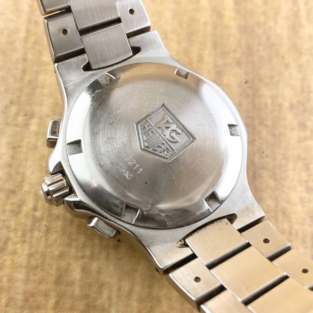 1円〜】TAG HEUER タグ ホイヤー 腕時計 メンズ クロノグラフ キリウム