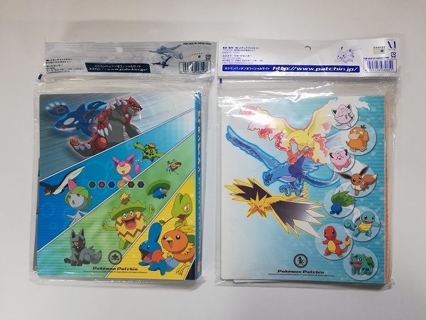 sA383c [大量] ポケモンパッチン まとめ 未開封スターター 未使用