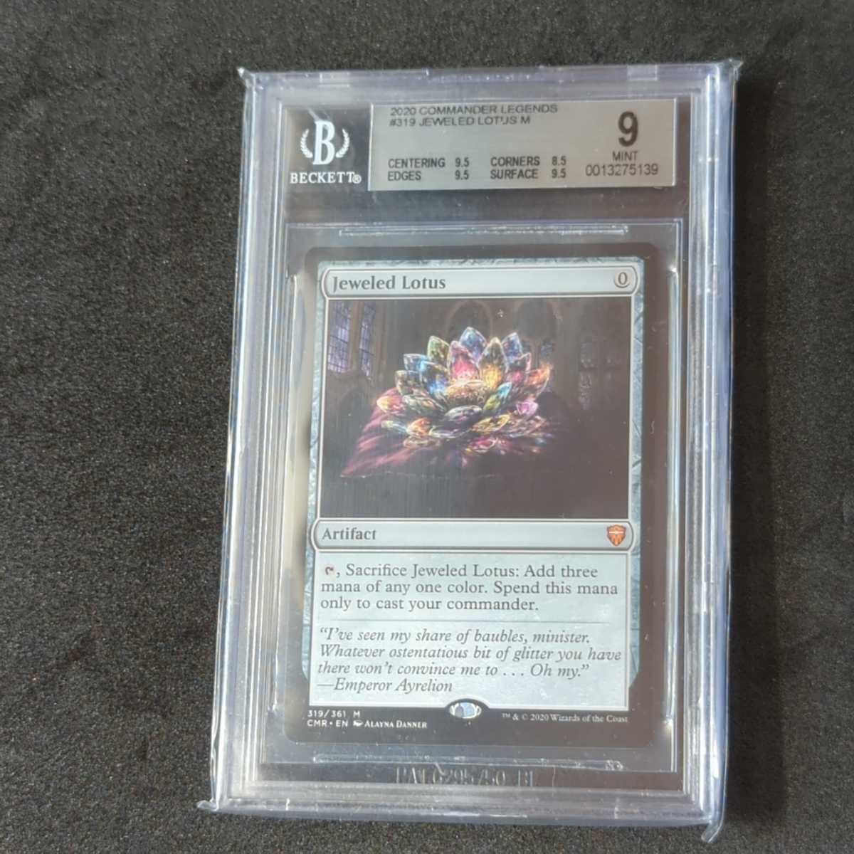 Lotus Jeweled 宝石の睡蓮 MTG 英語版 English foil 宝石の睡蓮