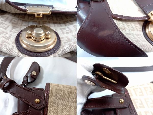 FENDI フェンディ ワンショルダー バッグ 店舗受取可 FENDI フェンディ ショルダーバッグ ハンドバッグ ズッカ柄ワンショルダー HOLDERの通販