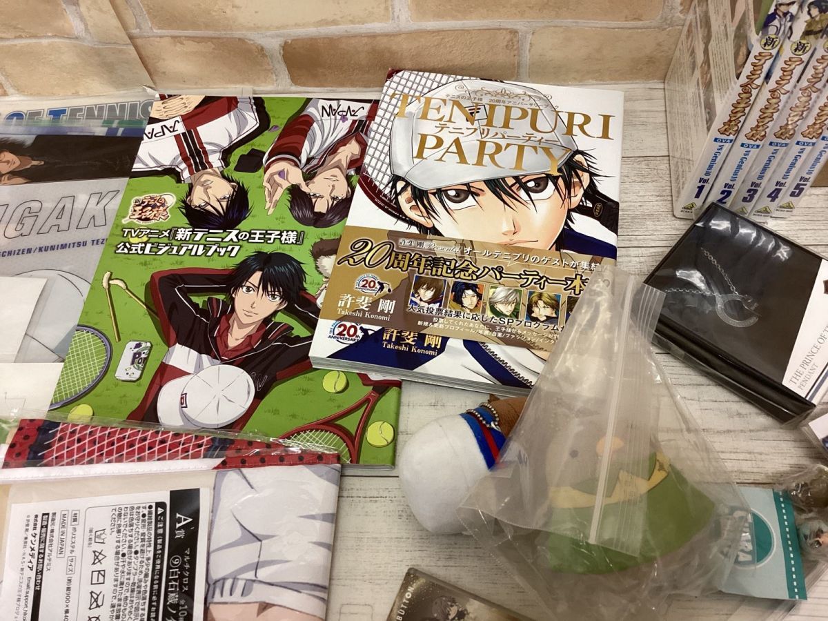 同梱不可/現状】 テニスの王子様 /グッズ まとめ売り 缶バッジ クリア