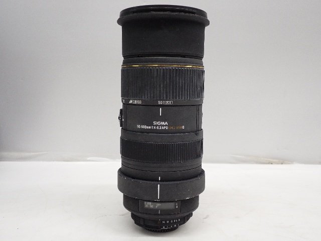 SIGMA 50-500mm F4-6.3 APO DG HSM EX 超望遠ズームレンズ シグマ ニコンF