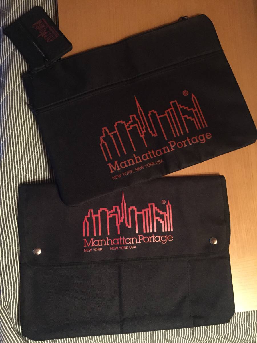 未使用品【レア】Manhattan Portage マンハッタン ポーテージ クラッチ 