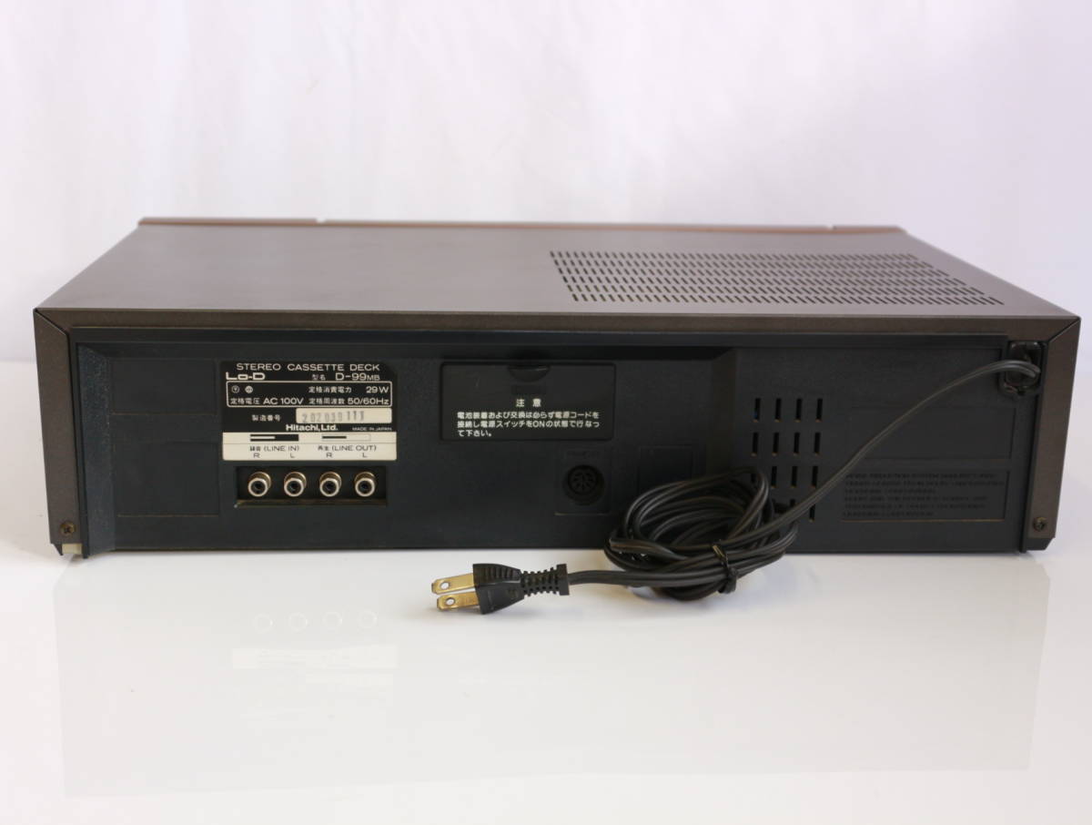 Lo-D ローディー D-99MB 箱付き カセットデッキ ステレオ 3ヘッド 